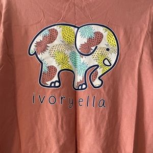 Ivory Ella XXL Pineapple T Shirt